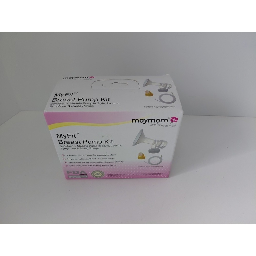 Maymom MyFit Breast Pump/Flange Kit - 27mm - Medela Style Lactina Symphony Swing